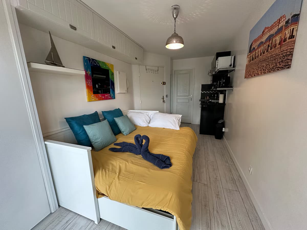 Studio :Le Trouvillais proche centre et de la gare